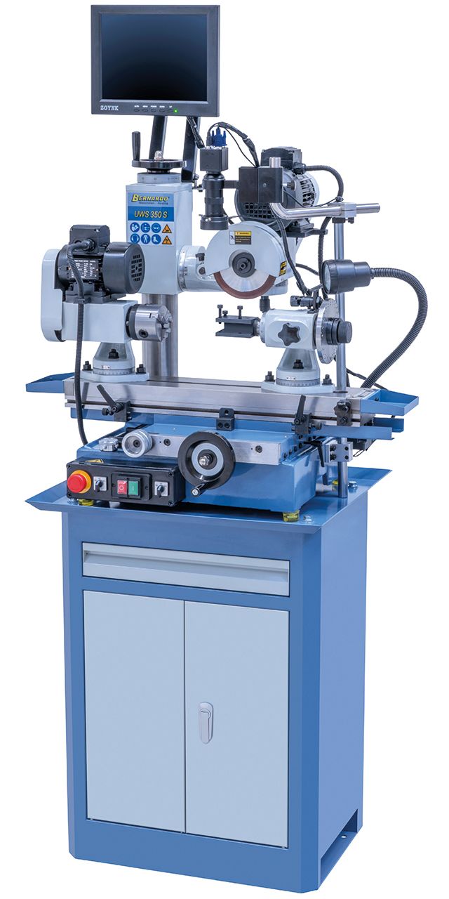 Universal-Werkzeugschleifmaschine mit Bildschirm UWS 350 S