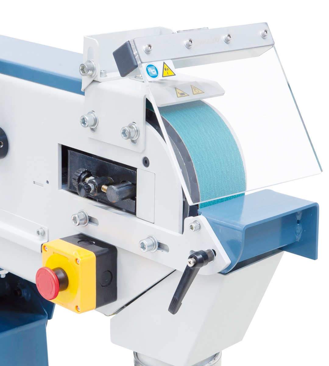 Bandschleifmaschine mit Absaugung MS 75 x 2000 DC-2 / 400 V