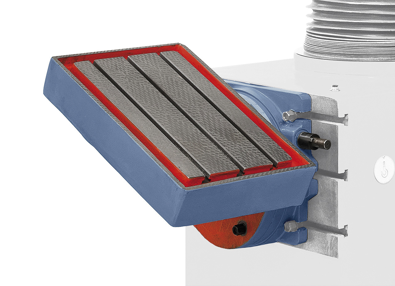 Schwenkbarer Horizontaltisch 400 x 600 mm f. SRB 40 / SRB 50 / RD 1300 / 1400 / 1600