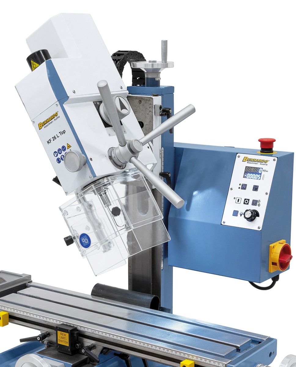 Bohr- und Fräsmaschine KF 26 L Top mit Vorschub