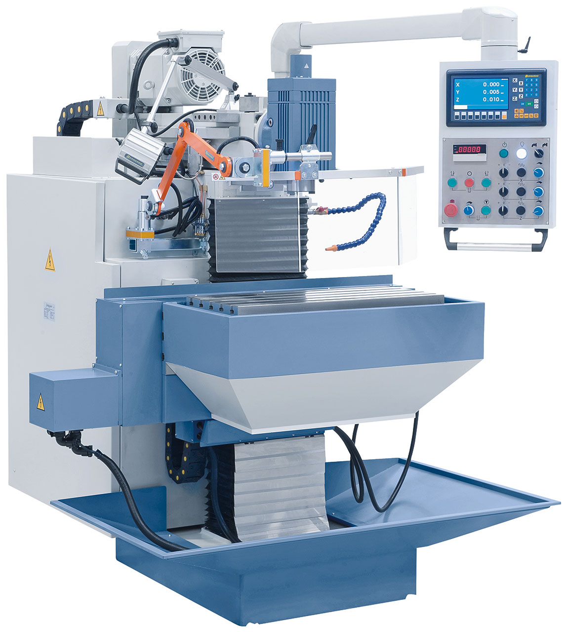 Universal-Werkzeugfräsmaschine WFM 750 Servo inkl. 3-Achs-Digitalanzeige ES-12 H **