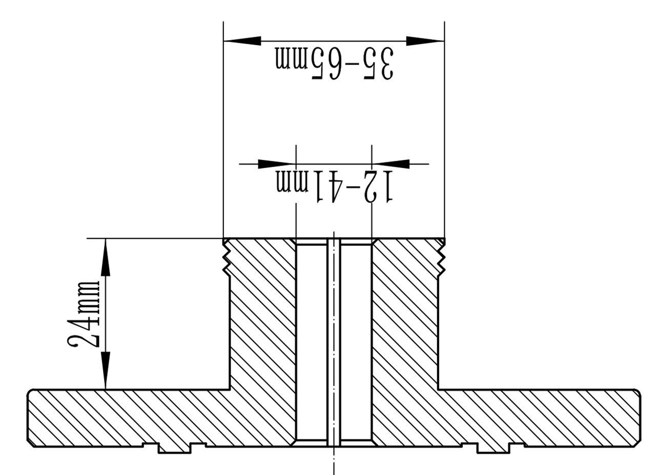 Spannzange 25 mm f. Spannfutter M 115