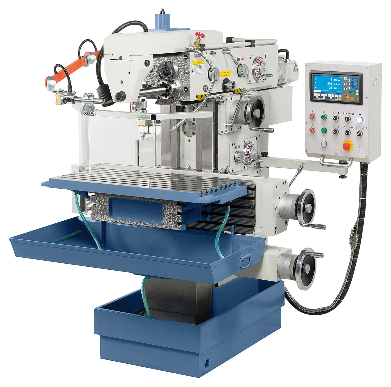 Werkzeugfräsmaschine WFM 800 inkl. 3-Achs-Digitalanzeige ES-12 H **