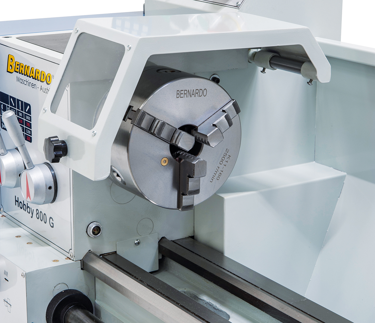Leit- und Zugspindeldrehmaschine Hobby 800 G / 230 V inkl. 3-Achs Digitalanzeige DT 40