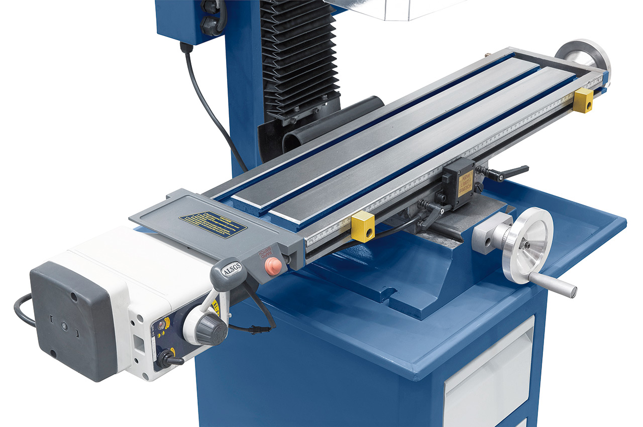 Bohr- und Fräsmaschine KF 28 Top mit Vorschub