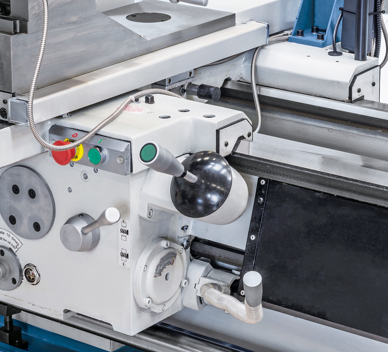 Produktionsdrehmaschine Goliath 800 x 1000 inkl. 3-Achs-Digitalanzeige *