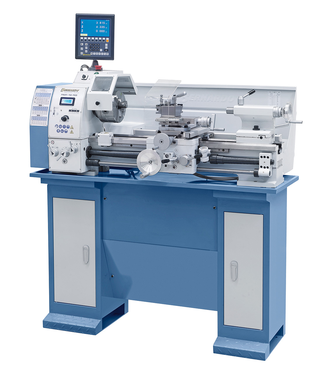 Vario-Drehmaschine Profi 700 PRO / 400 V inkl. 2-Achs-Digitalanzeige ES-12 V