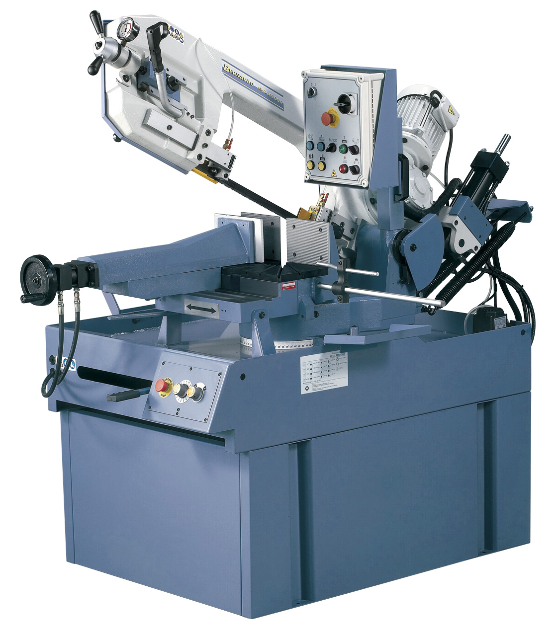 Halbautomatische Doppelgehrungsbandsäge MBS 350 DGA-V / 400 V