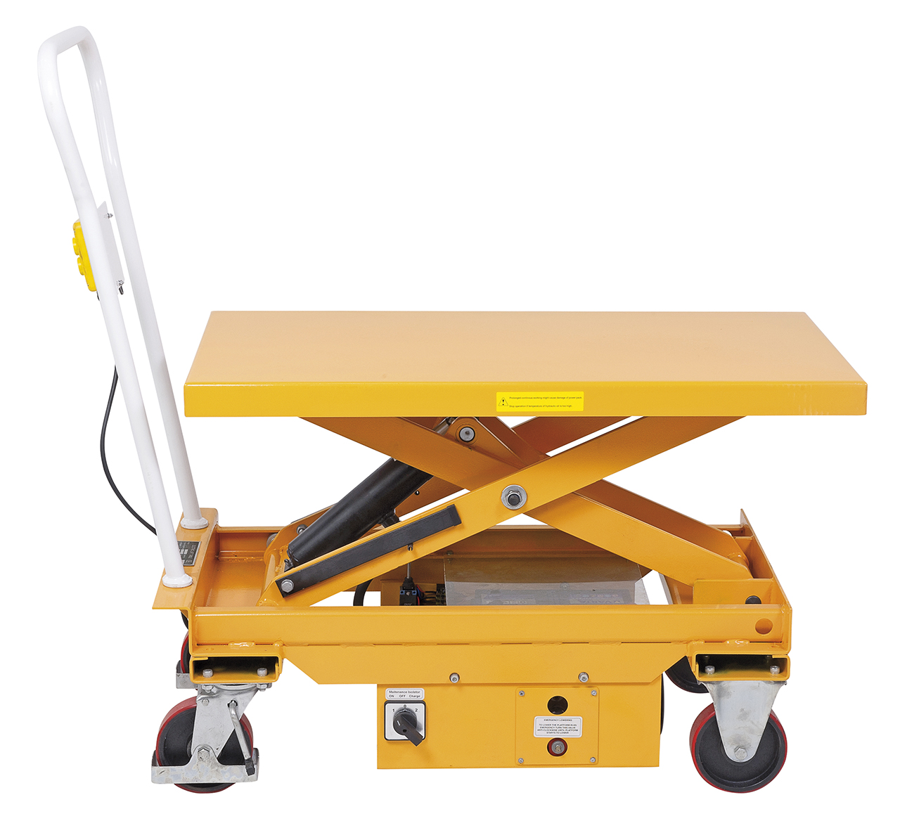 Semielektrischer Scherenhubtisch ES 750