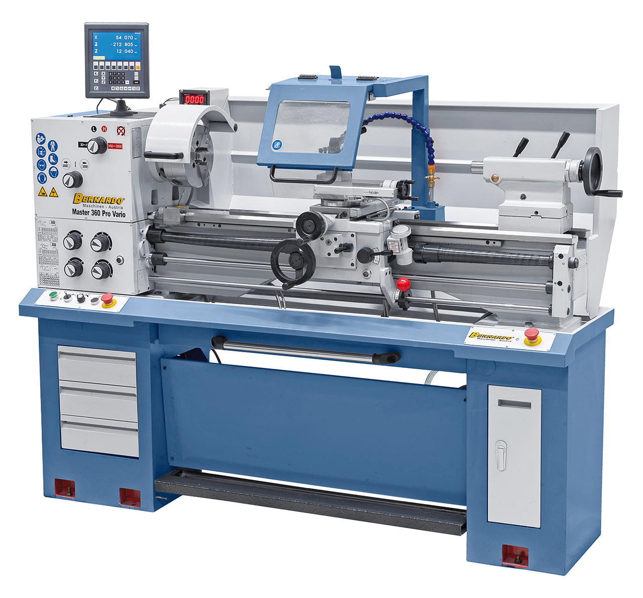 Universaldrehmaschine Master 360 Pro Vario inkl. 3-Achs-Digitalanzeige ES-12 V