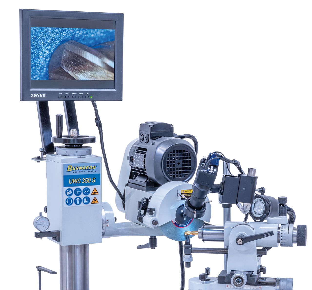 Universal-Werkzeugschleifmaschine mit Bildschirm UWS 350 S