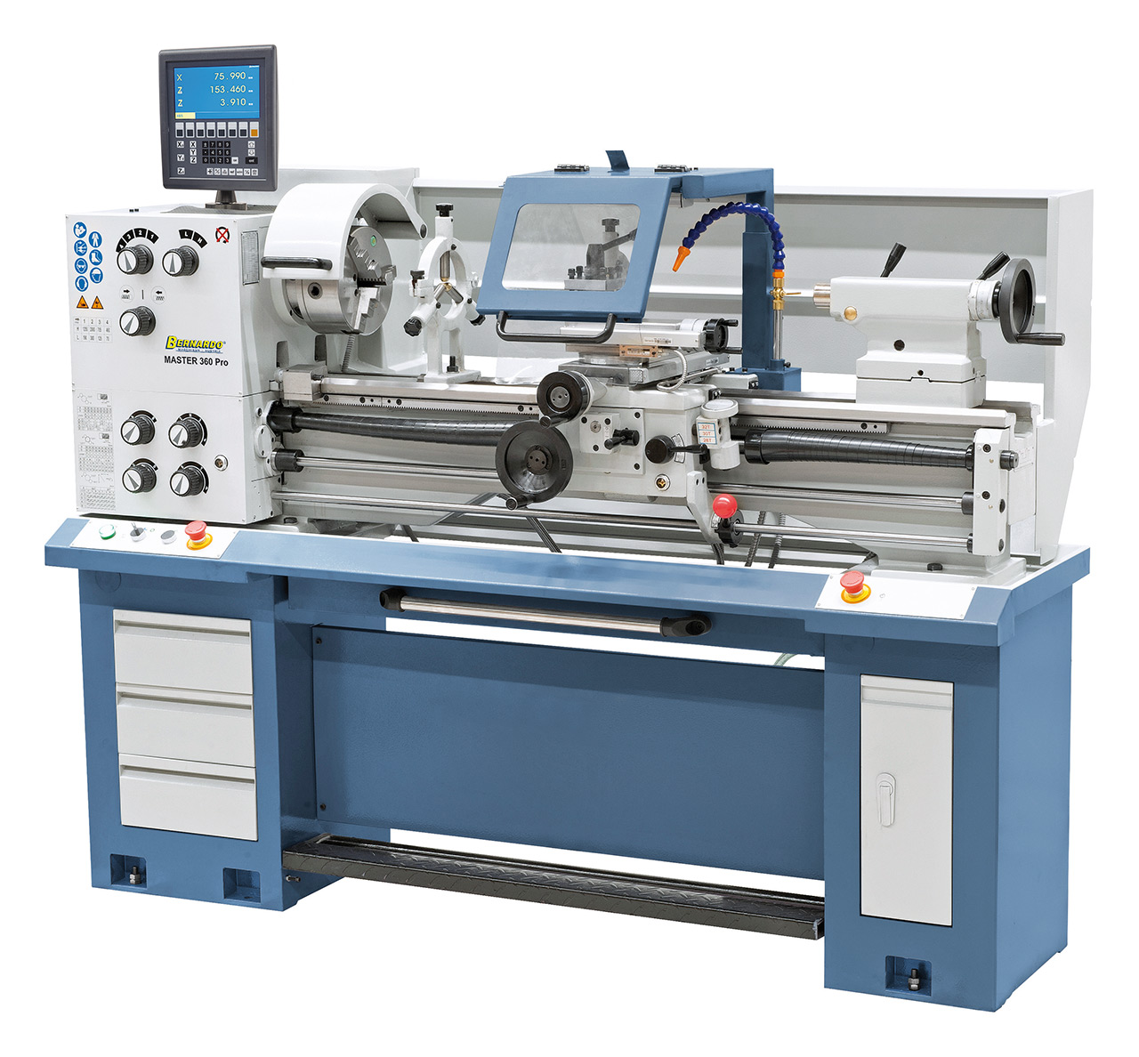 Universaldrehmaschine Master 360 Pro inkl. 3-Achs-Digitalanzeige ES-12 V