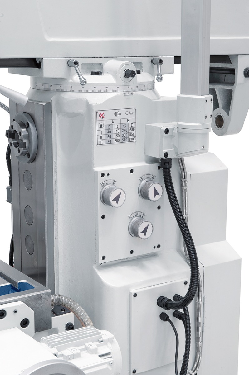 Universalfräsmaschine UWF 90 - 1270 inkl. 3-Achs-Digitalanzeige ES-12 H *