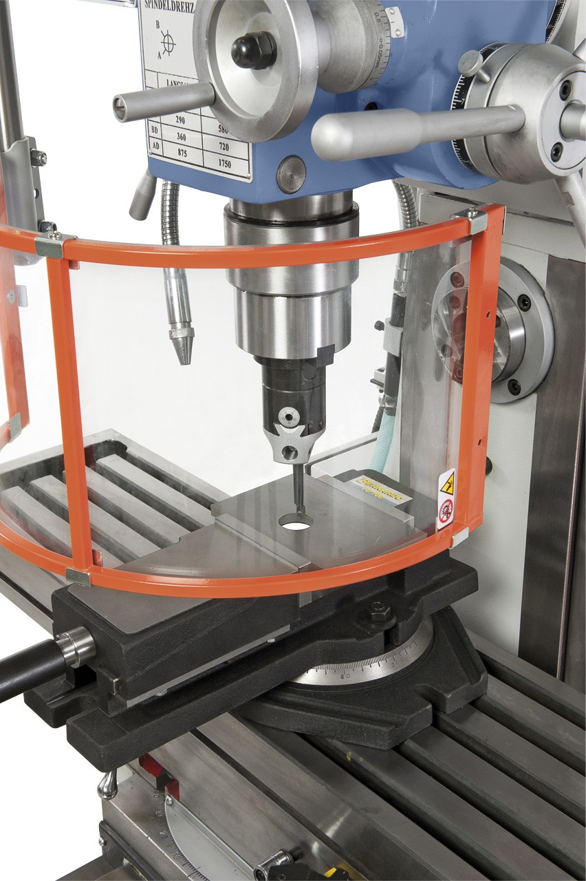 Universalfräsmaschine UWF 80 E inkl. 3-Achs-Digitalanzeige ES-12 H und y-Vorschub