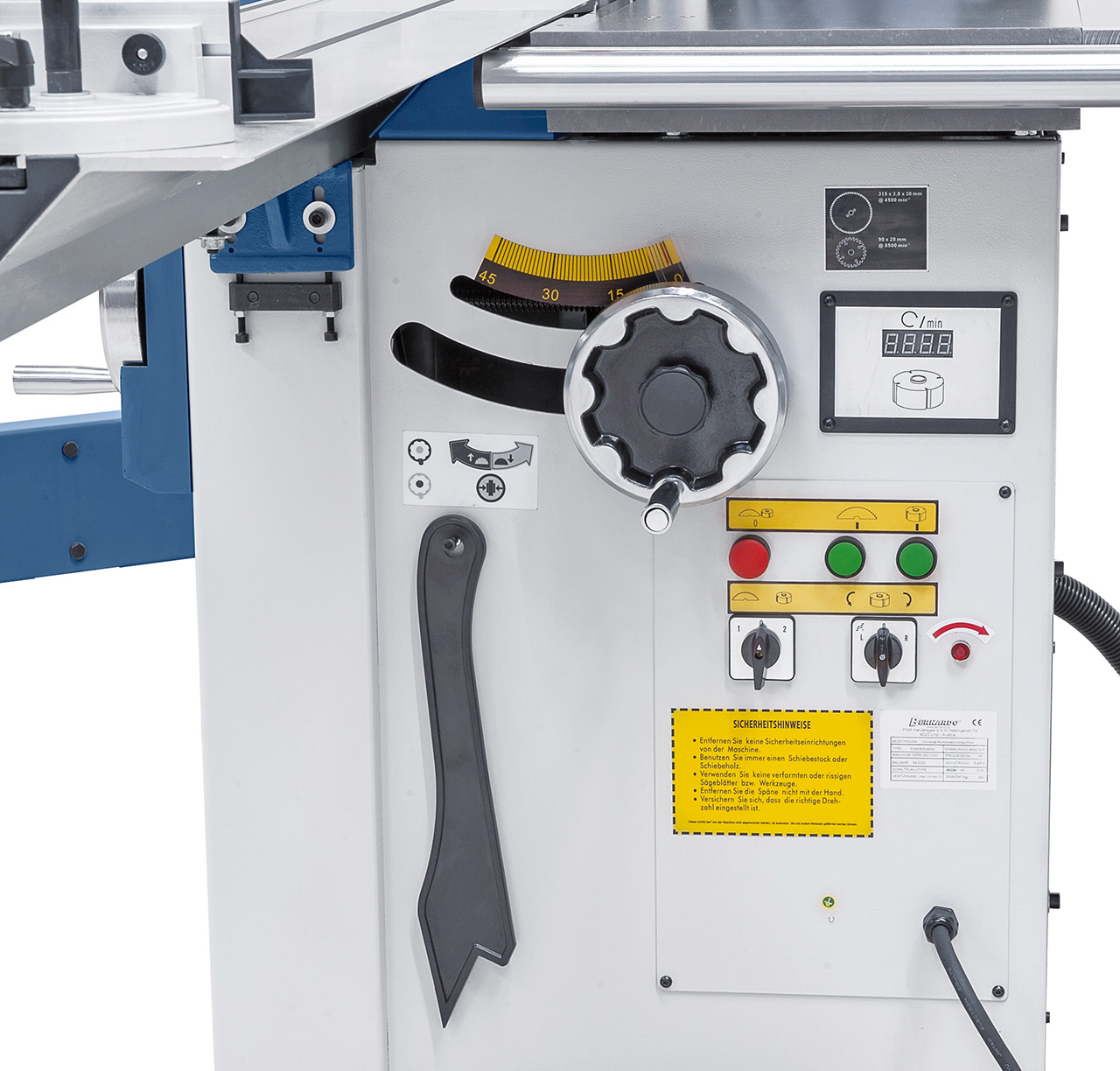 Formatkreissäge-Fräsmaschine PSM 2000 / 400 V *