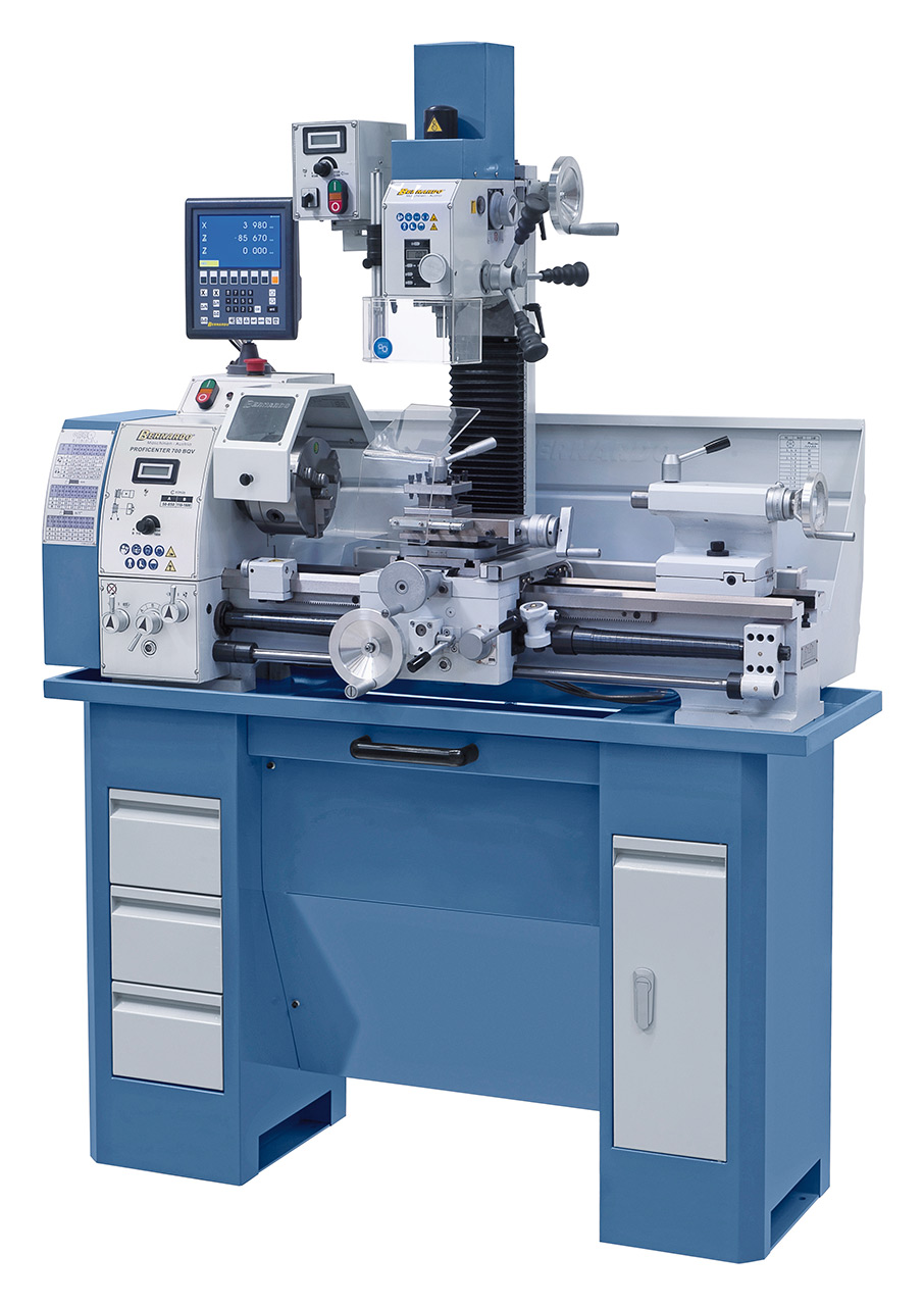 Bearbeitungszentrum Proficenter 700 BQV / 230 V inkl. 2-Achs-Digitalanzeige ES-12 V