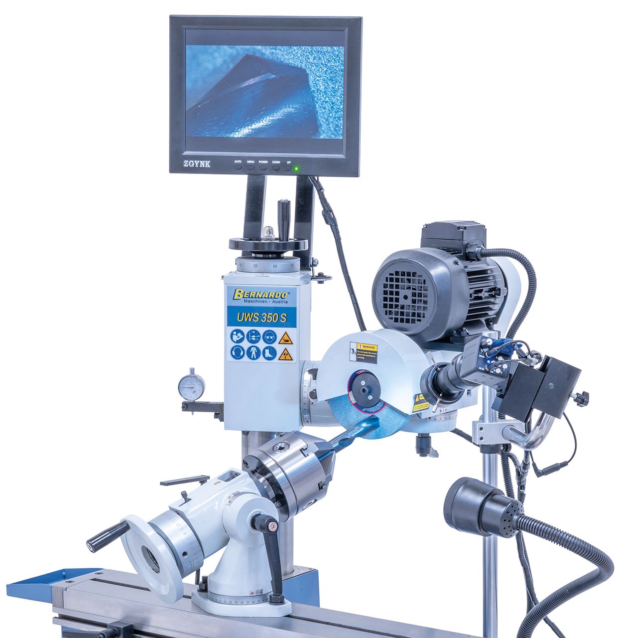 Universal-Werkzeugschleifmaschine mit Bildschirm UWS 350 S
