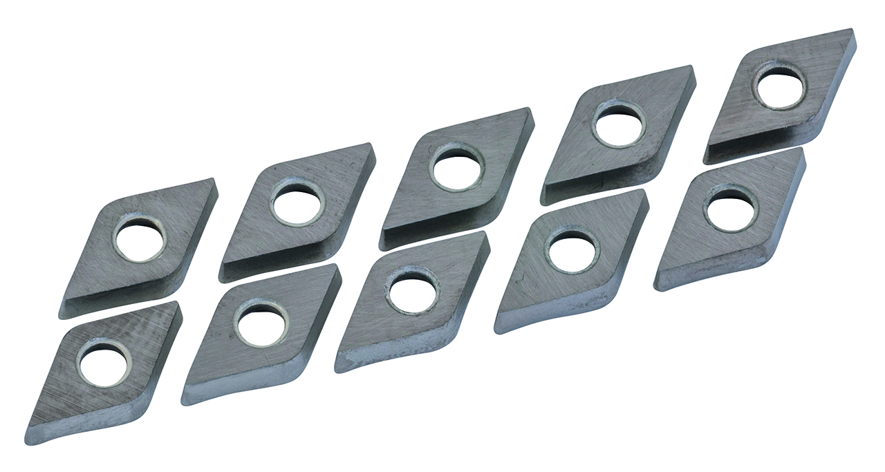 HM-Wendeschneidplatten (10 Stk.) f. KFM 900 Duo (kontur)
