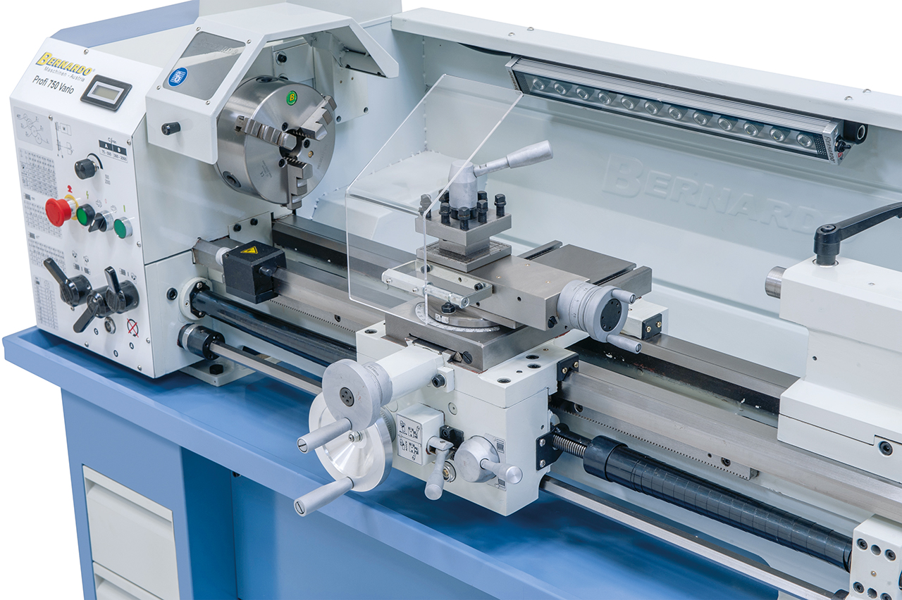 Leit- und Zugspindeldrehmaschine Profi 750 Vario / 230 V