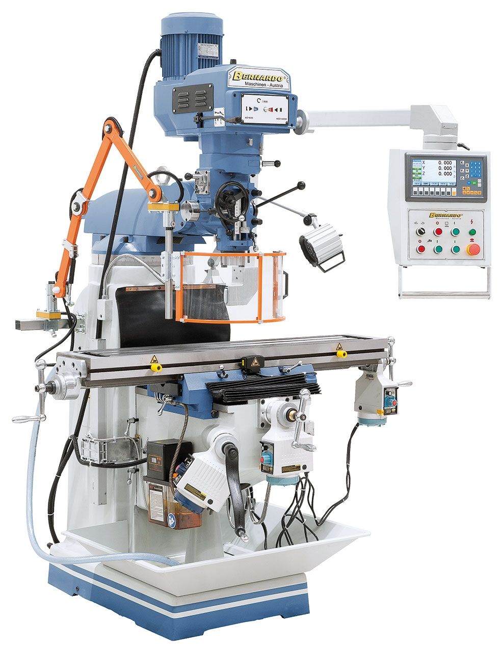 Mehrzweckfräsmaschine MFM 230 Super inkl. 3-Achs-Digitalanzeige montiert *
