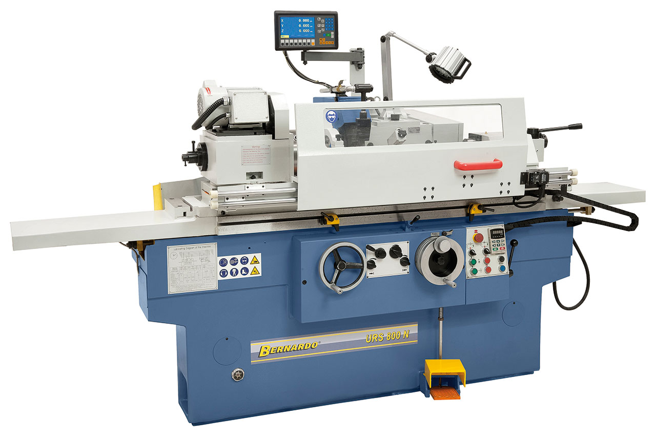 Universal - Rundschleifmaschine URS 800 N inkl. 2-Achs-Digitalanzeige ES-12 H **