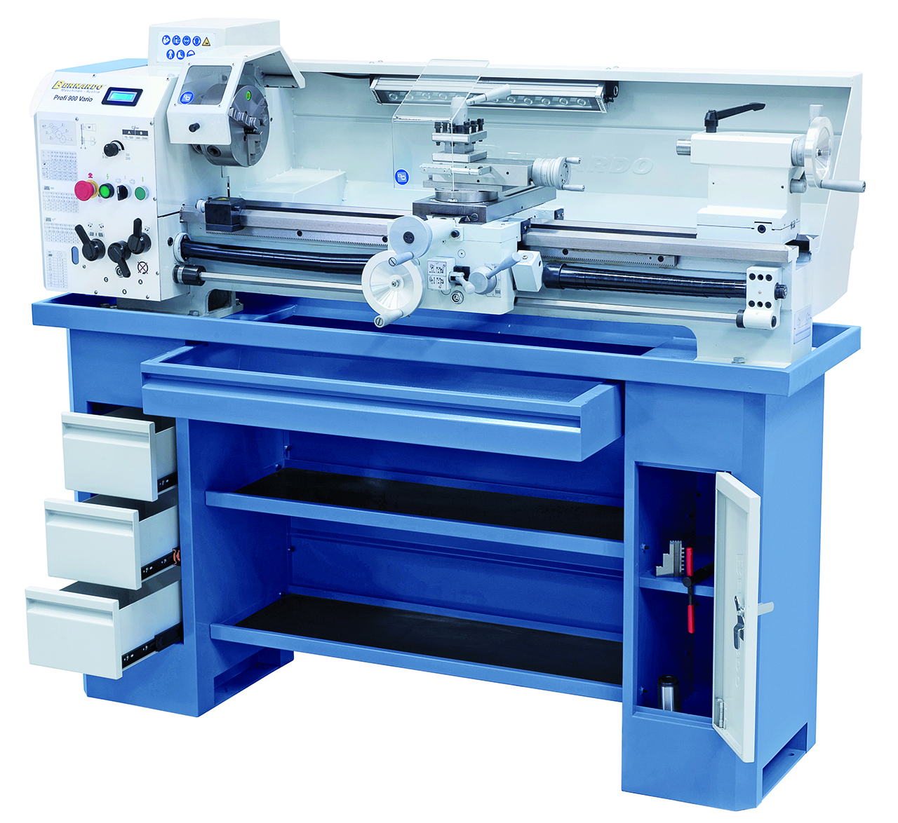 Leit- und Zugspindeldrehmaschine Profi 900 Vario / 400 V
